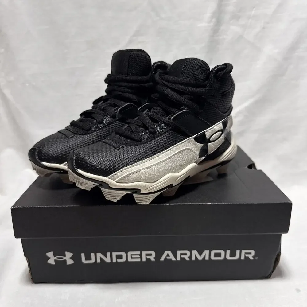 Under Armour Harper 10 Mid RM Youth Boys Baseball Cleats Shoes #6000725 Size 13K